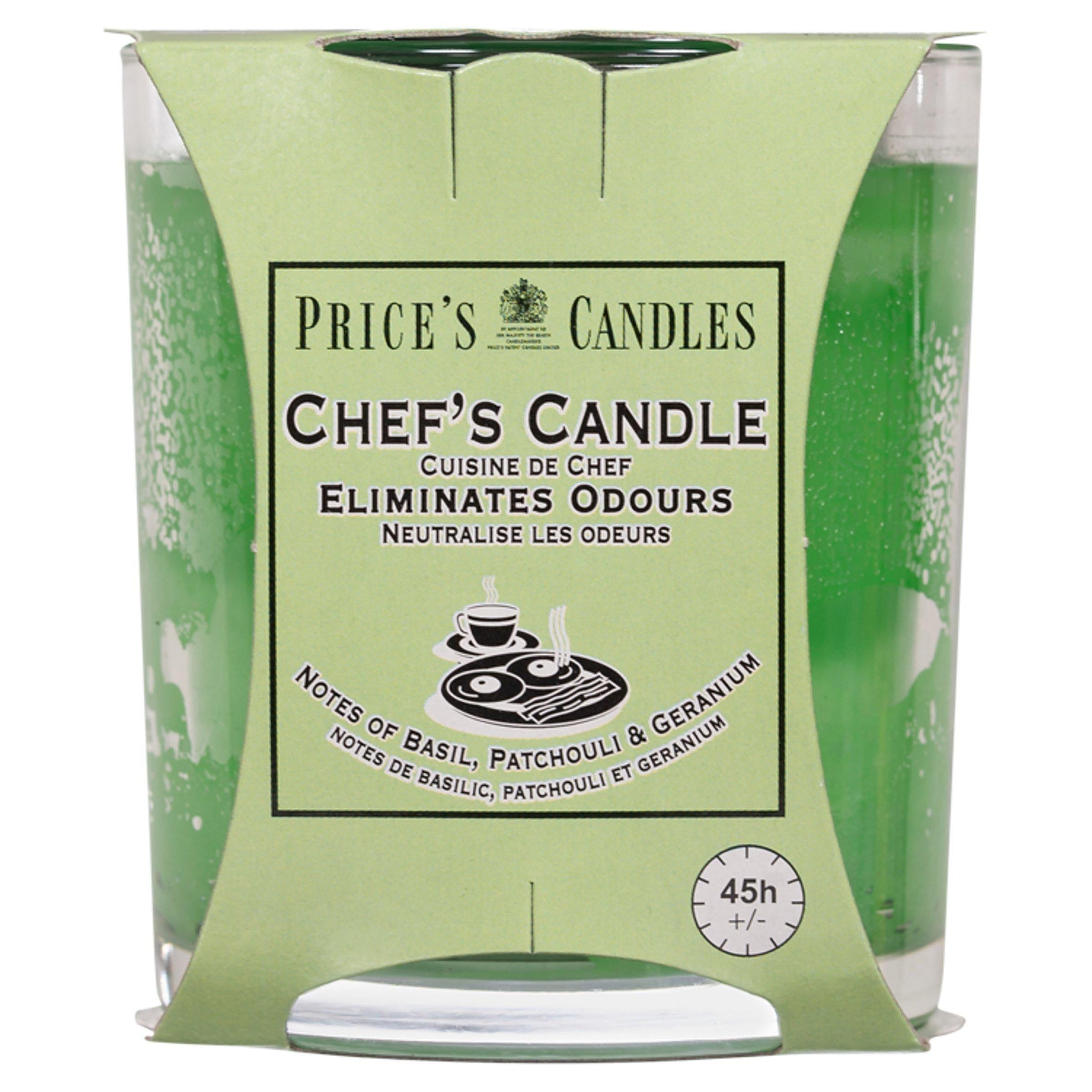 Price's Chef's Candle Jar Aircare Sainsburys   