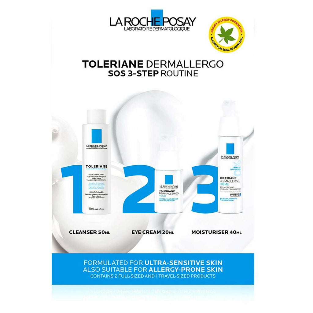 La Roche-Posay Toleriane Dermallergo Sos 3-Step Soothing Kit