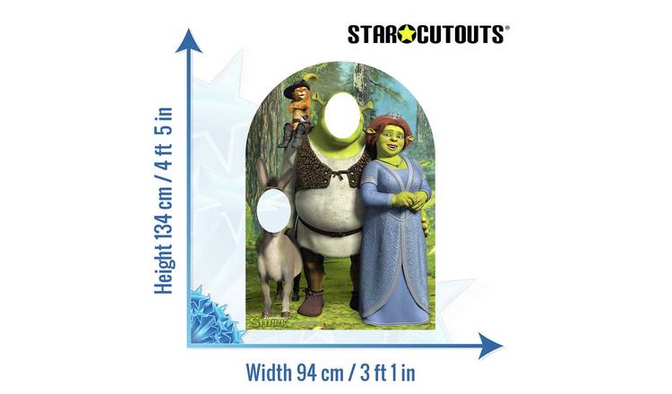 Star Cutout Shrek Stand In Child Sized Cutout GOODS Argos