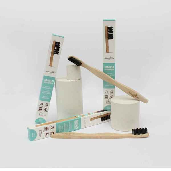 Organically Epic Adult Bamboo Toothbrush - Soft Bristle