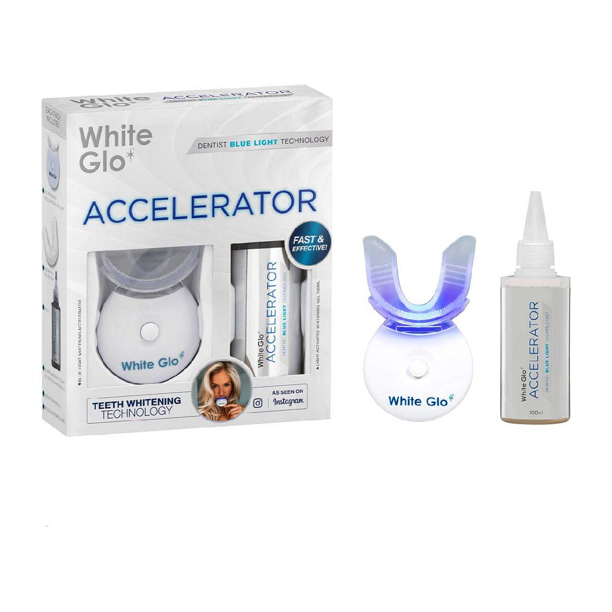 White Glo White Accelerator Blue Light Kit GOODS Boots   