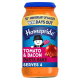 Homepride Creamy Tomato &amp; Bacon Pasta Bake   485g