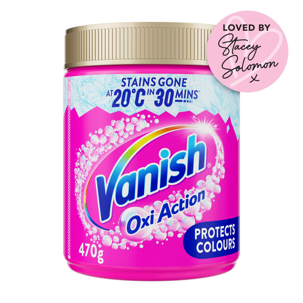 Vanish Gold Oxi Action Laundry Stain Remover Powder Colour 470g