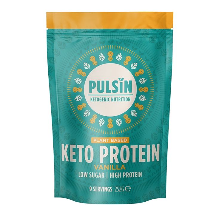 Pulsin Vanilla Keto Protein Powder 252g