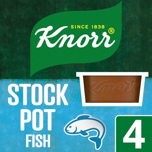 Knorr 4 Fish Stock Pot   4 x 28g