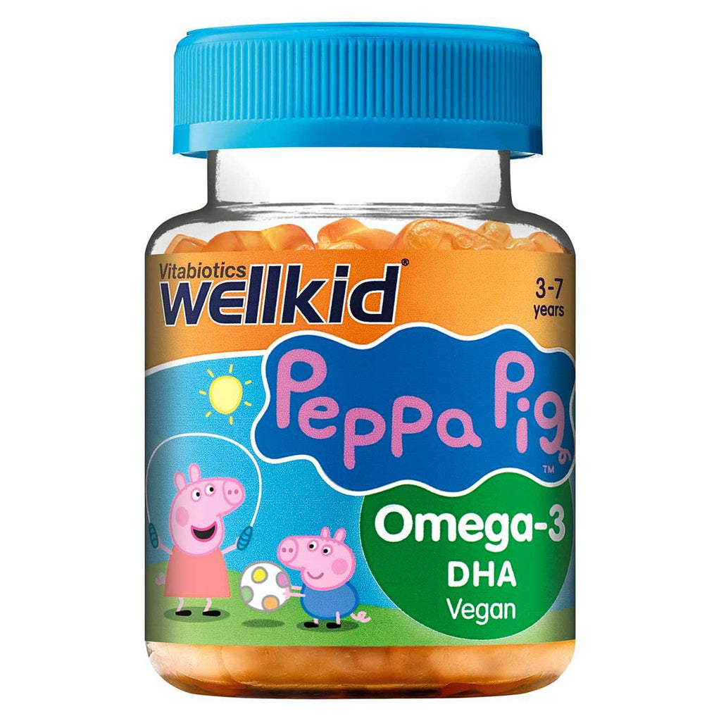 Vitabiotics Wellkid Peppa Pig Omega-3 DHA Vegan - 30 Jellies