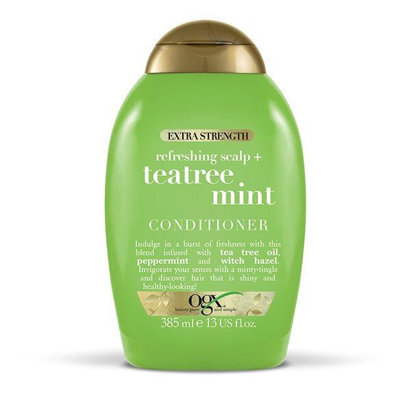 OGX Refreshing Scalp+ Teatree Mint Conditioner 385ml GOODS Superdrug   