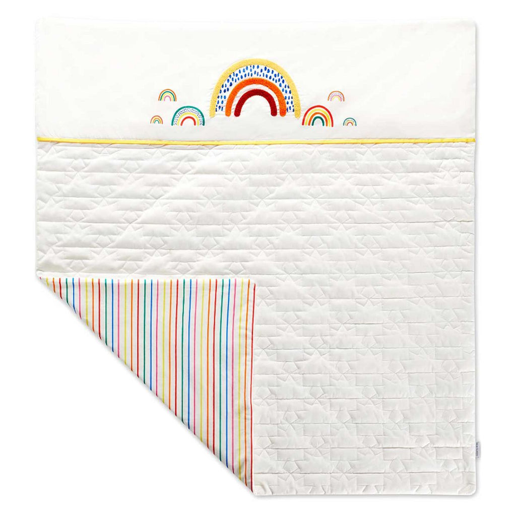 Ickle Bubba Cot Quilt Rainbow Dreams