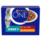 Purina ONE Senior 7+ Cat Food Chicken and Beef GOODS ASDA   