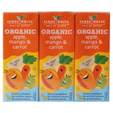 James White Organic Apple Mango &amp; Carrot 200ml