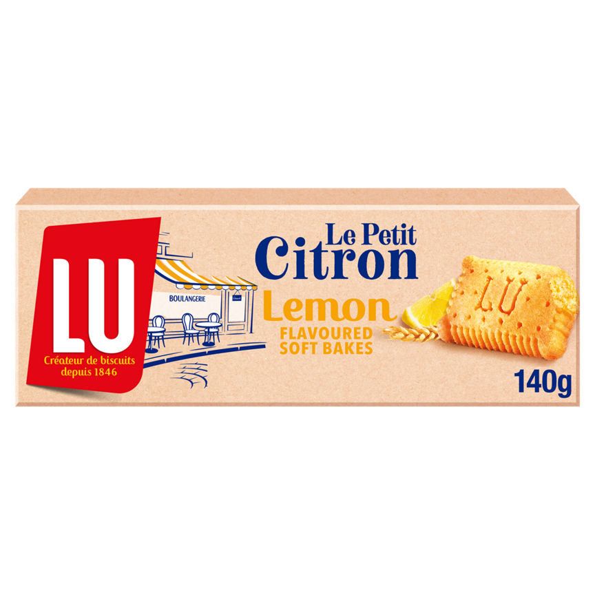 LU Le Petit Citron Lemon Flavoured Soft Bakes 5 Pack