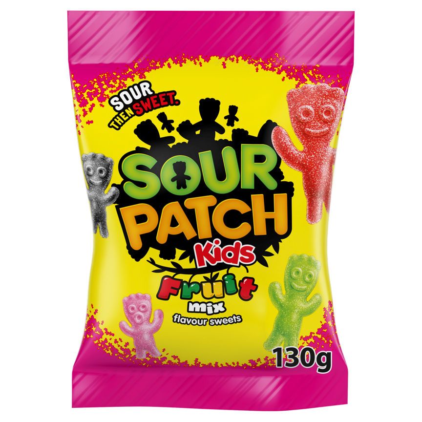 Sour Patch Kids Fruit Mix Flavour Sweets