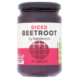 Sainsbury's Diced Pickled Beetroot in Vinegar 340g (221g*) Pickled food Sainsburys   