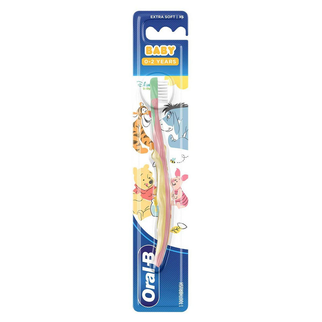 Oral-B Stage 1 Pooh Bear Manual Toothbrush 0-2 Years