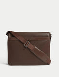 Leather Messenger Bag GOODS M&S   