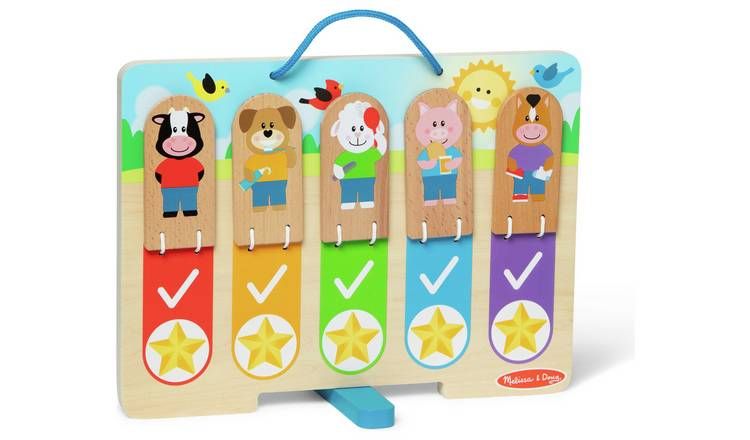 Melissa & Doug Daily Routines Chart In Display