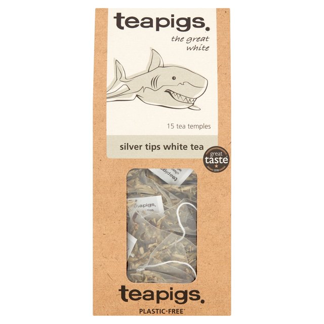 Teapigs Silver Tips White Tea Bags   15 per pack