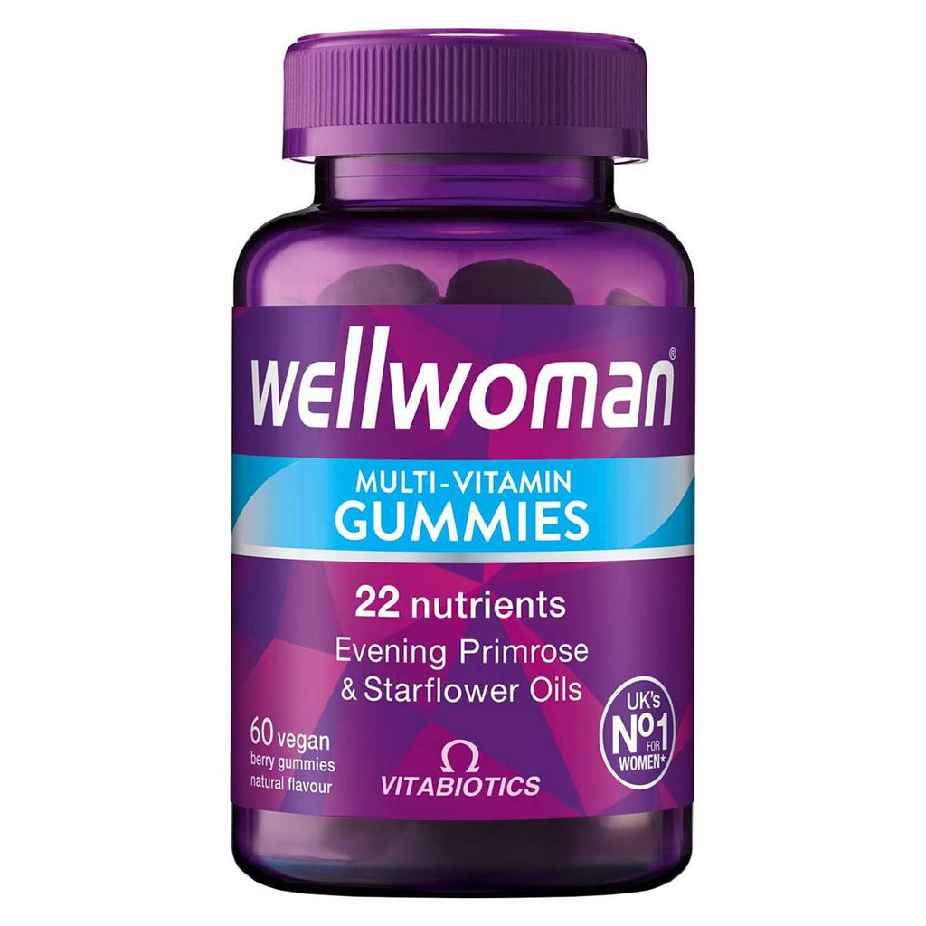 Vitabiotics Wellwoman Multi-Vitamin Gummies 60 Vegan Berry Gummies