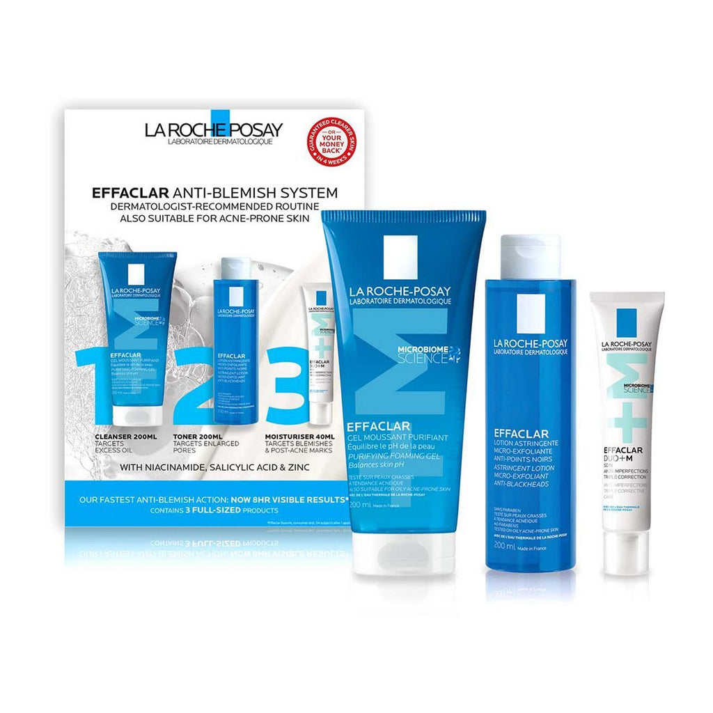 La Roche-Posay Effaclar 3-Step Anti-Blemish System Gift Set