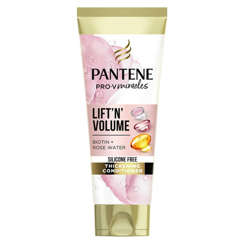 Pantene Miracles Lift & Volume Hair Silicone Free Conditioner with Biotin 275ml