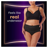 Always Discreet Incontinence Pants Boutique Underwear Black L   8 per pack - McGrocer