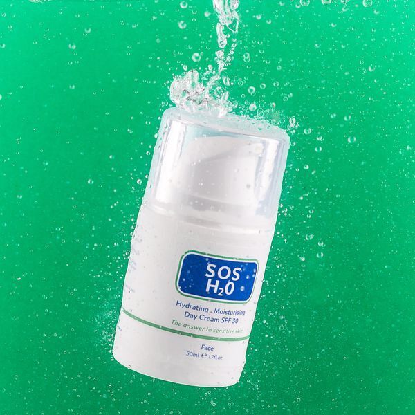 SOS H20 Facial Moisturiser SPF 30, 50ml