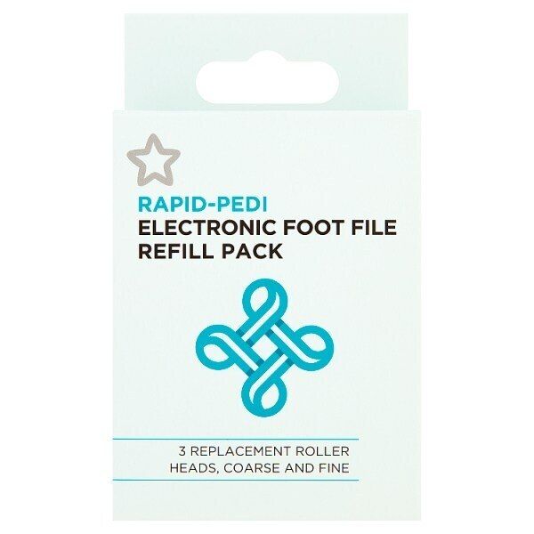 Rapid Pedi Electronic Foot File Refill Pack GOODS Superdrug   