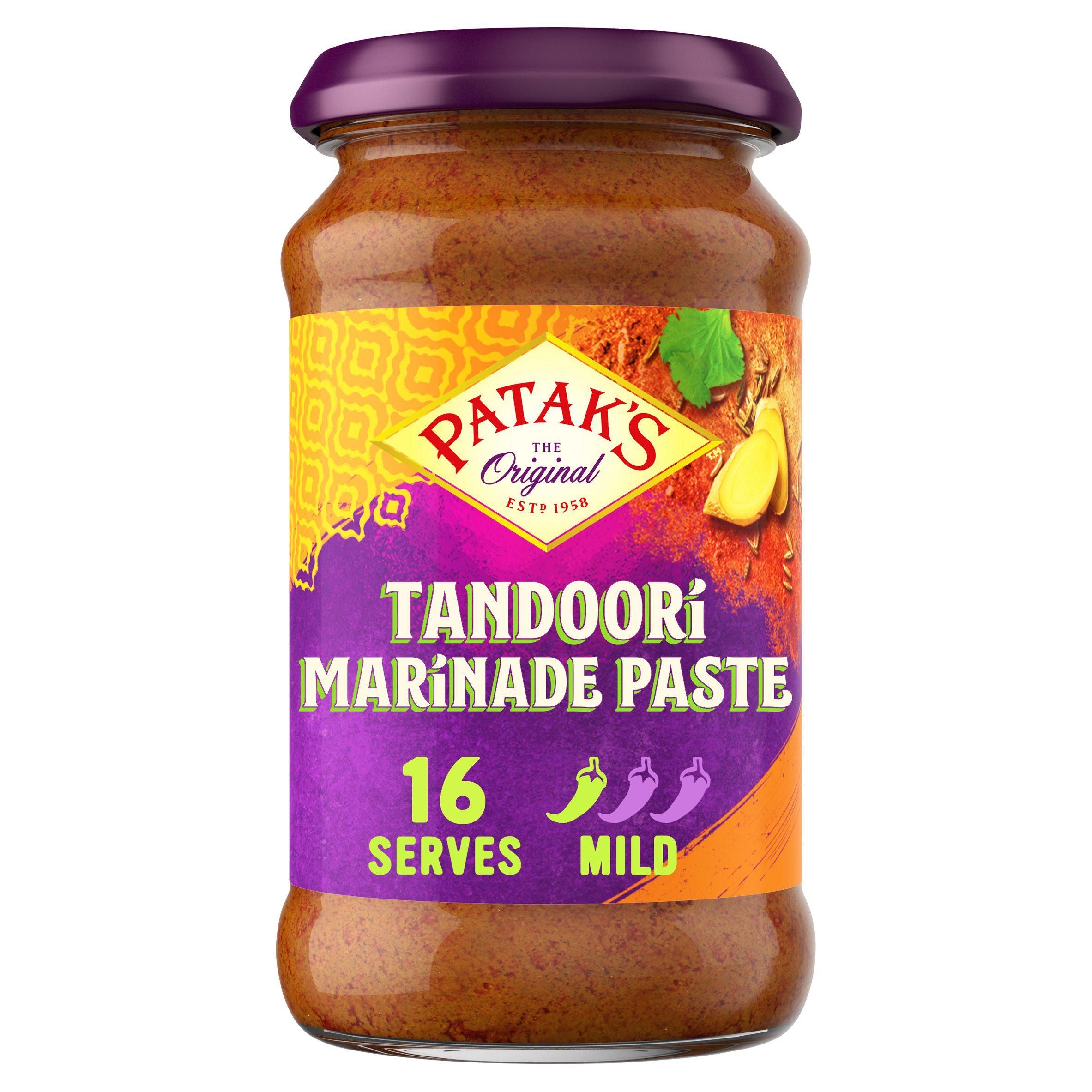 Patak's Tandoori Spice Marinade 312g Indian Sainsburys   