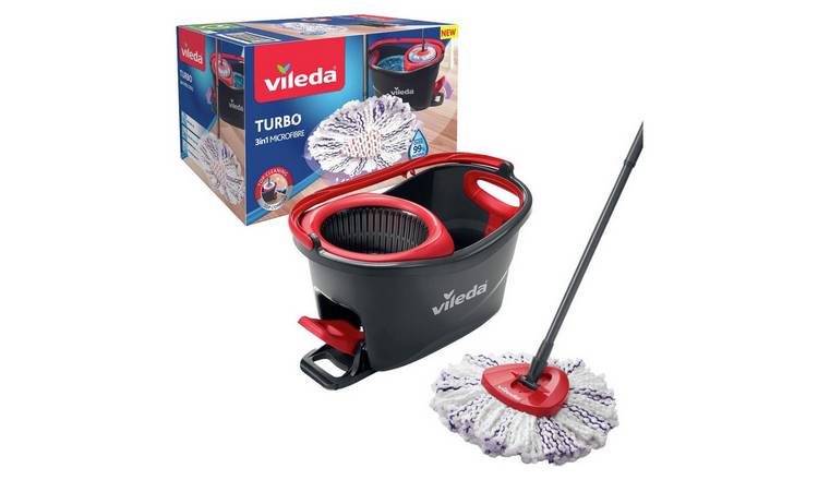 Vileda 3 in 1 Turbo Spin Mop & Bucket Set GOODS Argos