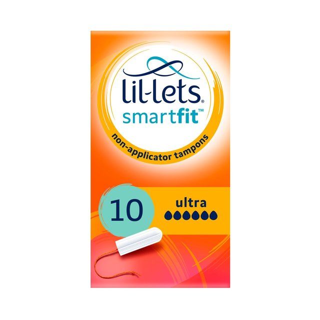 Lil-Lets Smartfit Non-Applicator Tampons Ultra   10 per pack