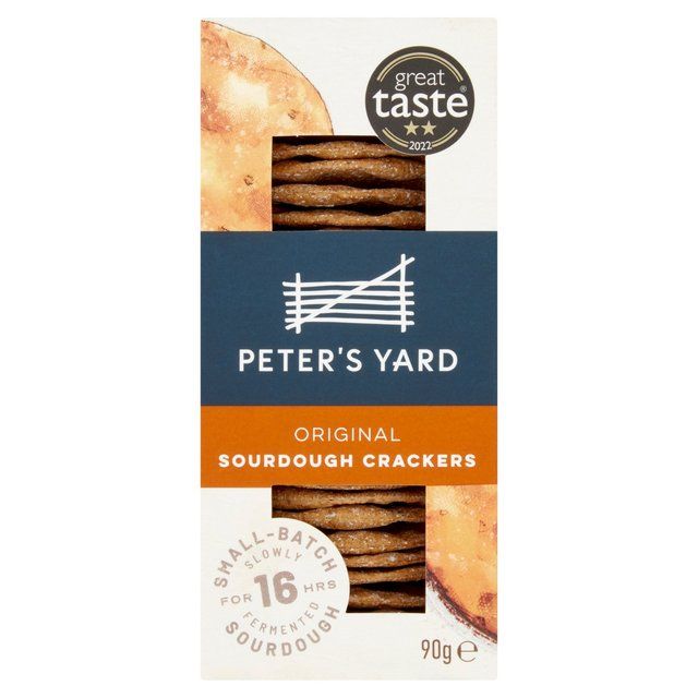 Peter's Yard Original Sourdough Crackers   90g GOODS M&S   