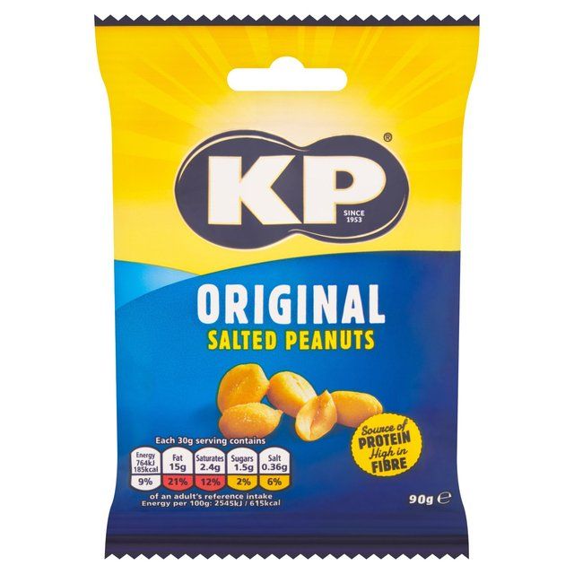 KP Original Salted Peanuts   90g