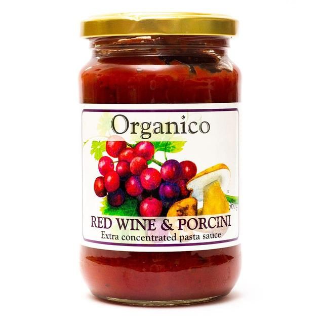 Organico Red Wine & Porcini Sauce   360g GOODS M&S   