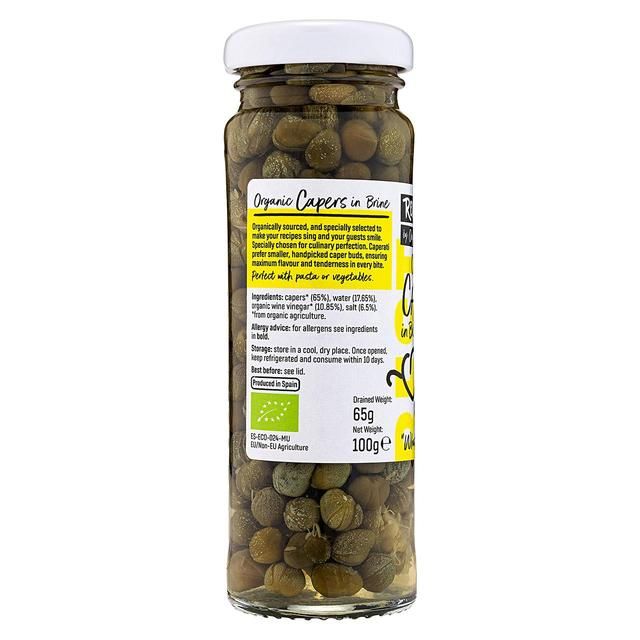 Organico Capers in Brine   100g