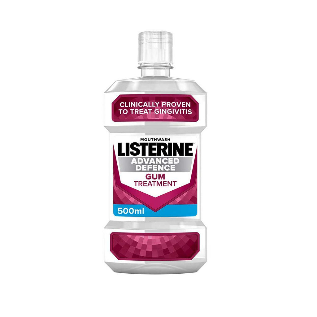 Listerine Advanced Defence Crisp Mint Gum Treatment 500ml