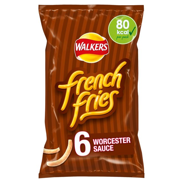 Walkers French Fries Worcester Sauce Multipack Snacks   6 per pack GOODS M&S   