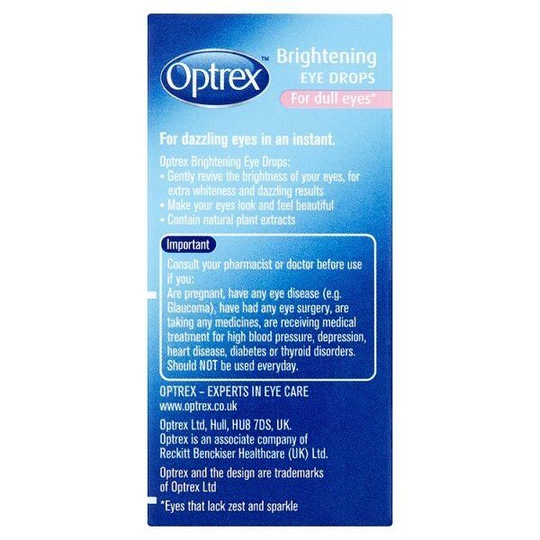 Optrex Brightening Eye Drops Dazzling Eyes 10ml