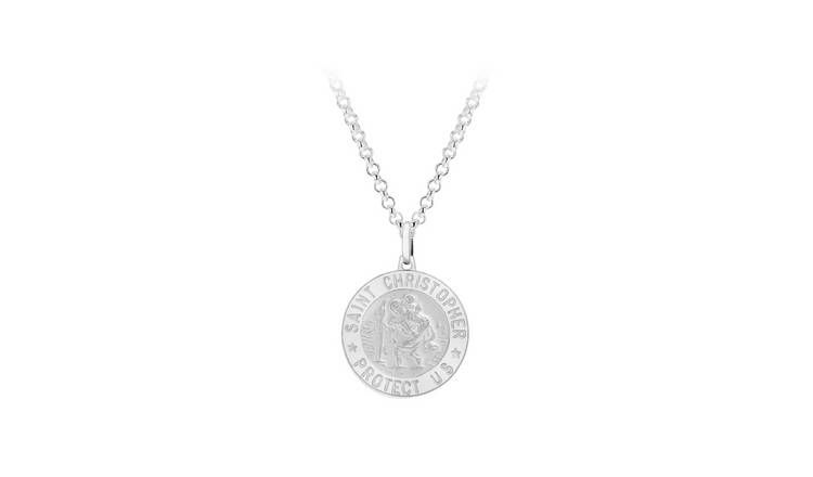 Revere Men's Personalised St. Christopher Pendant GOODS Argos