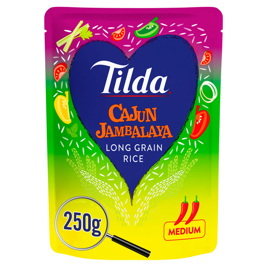 Tilda Cajun Jambalaya Rice 250g