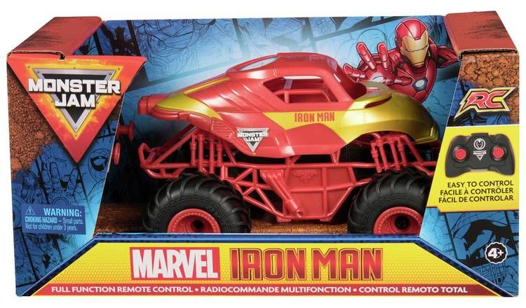 Monster Jam 1:24 RC Marvel Iron Man