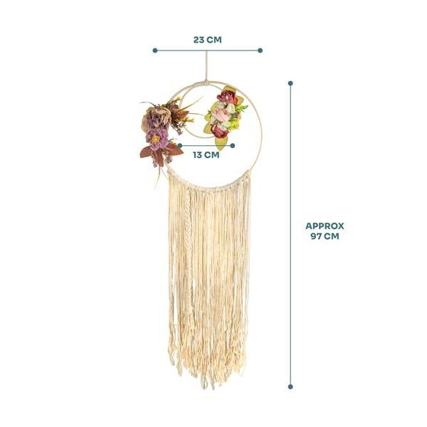 Myga Macrame Wallhanging - Fleur