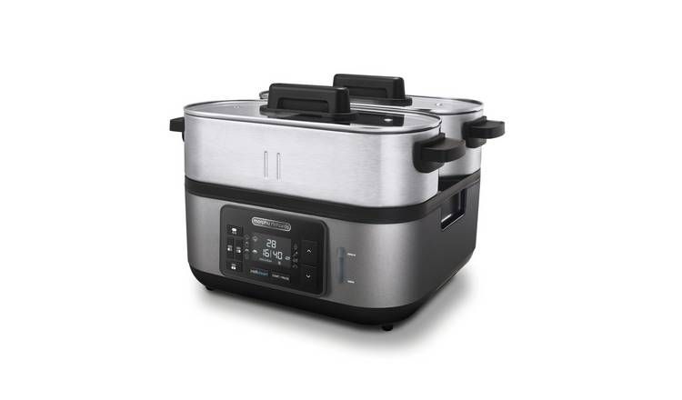 Morphy Richards 470006 3 Tier Intellisteam Steamer - S Steel GOODS Argos