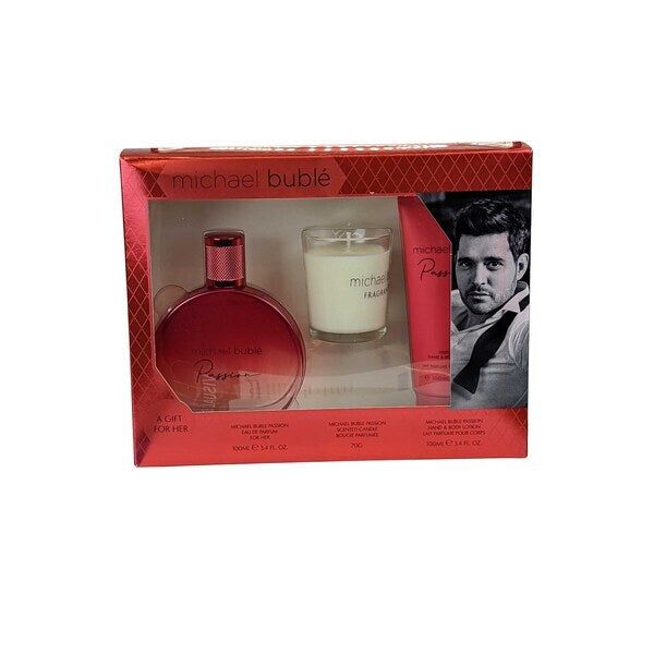 Michael Buble - Passion Eau de Parfum  100ml Body Lotion GOODS Superdrug   