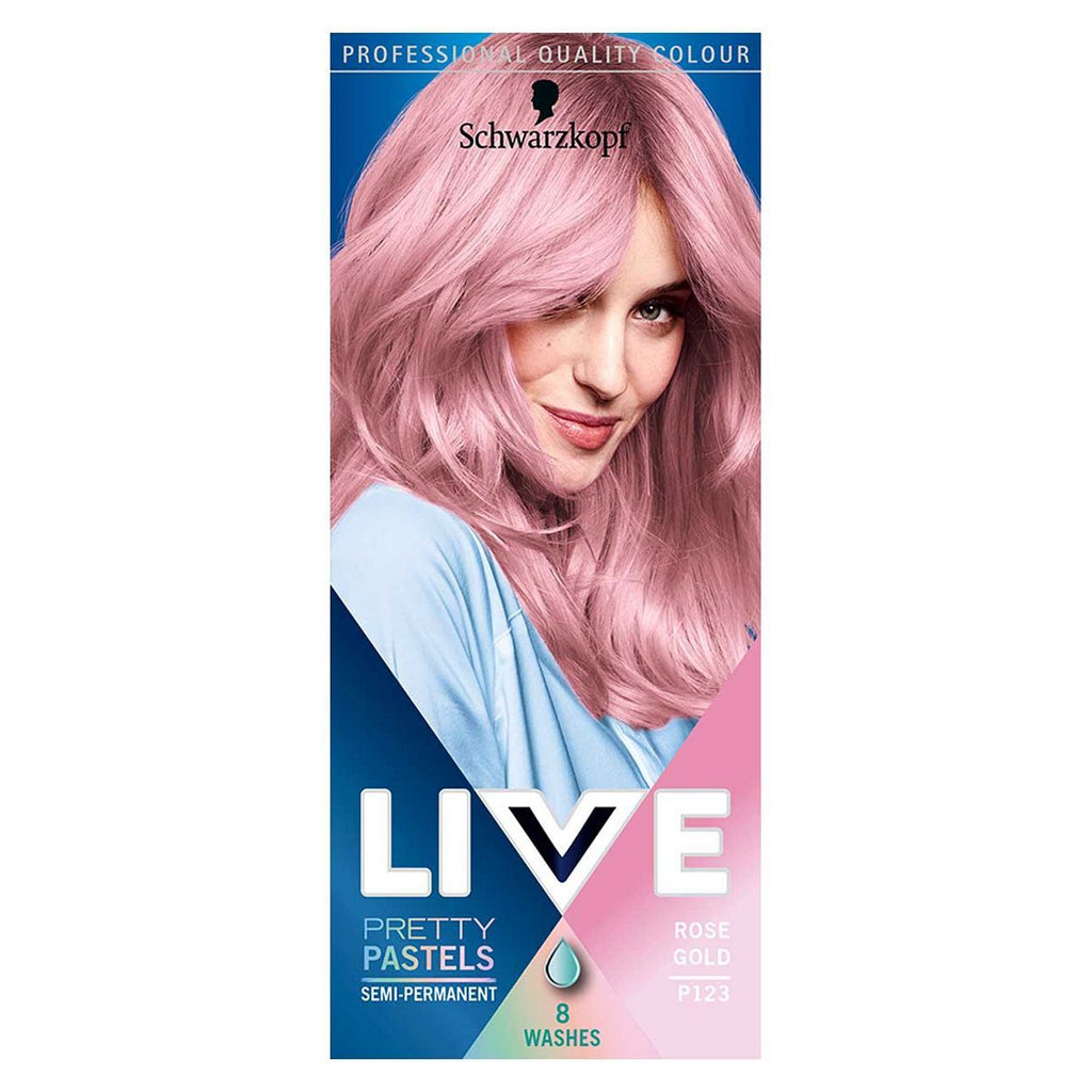 Schwarzkopf LIVE Pretty Pastels Rose Gold Semi-Permanent Hair Dye