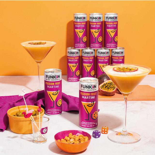 Funkin Passion Fruit Martini Nitro Cocktail   200ml