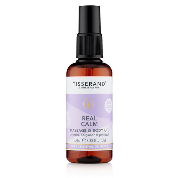 Tisserand Real Calm Massage & Body Oil 100ml