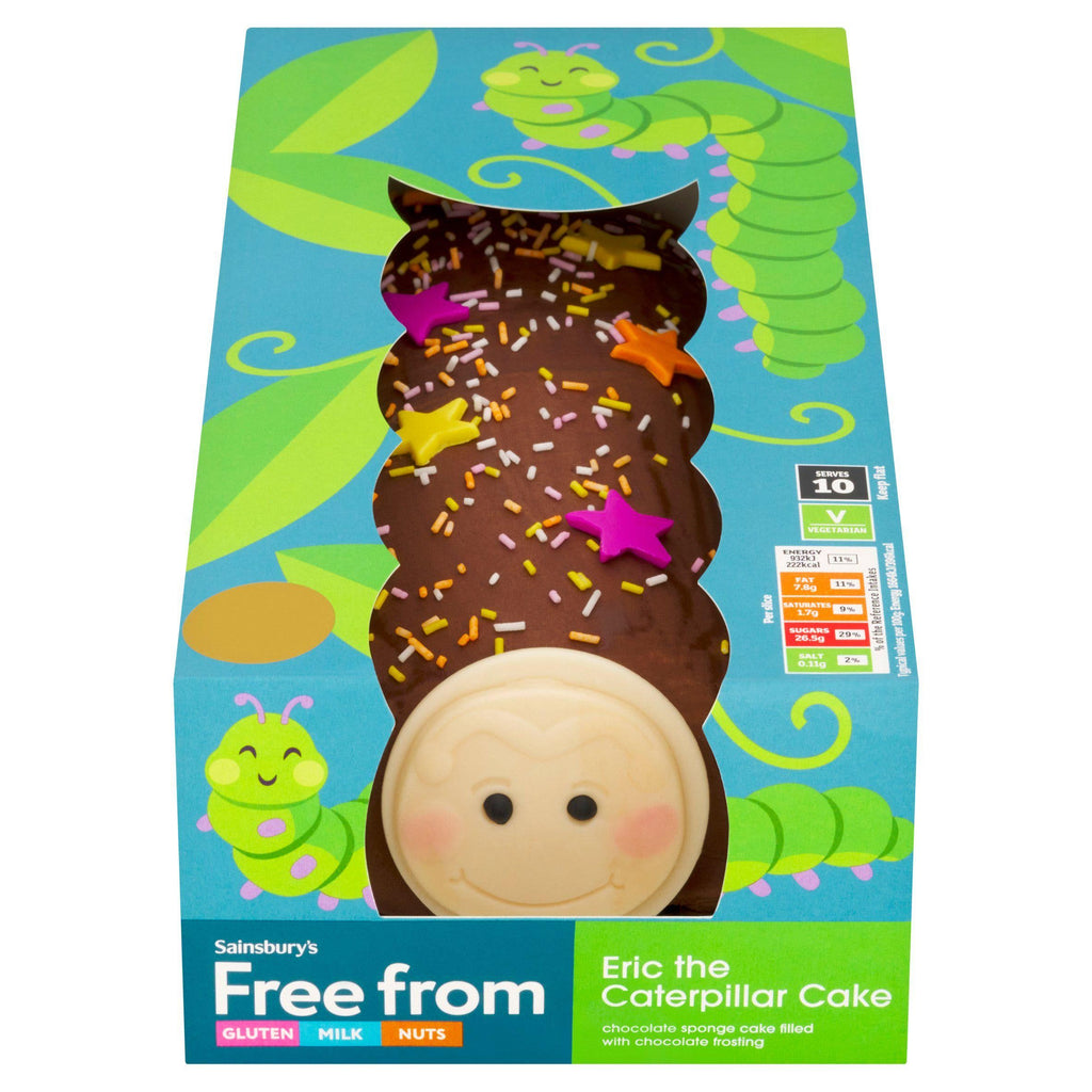 Sainsbury's Free From Caterpillar Cake 592g