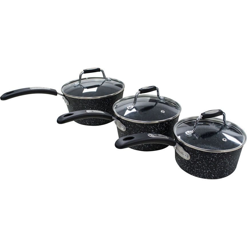 Scoville Neverstick 3 Piece Saucepan Set