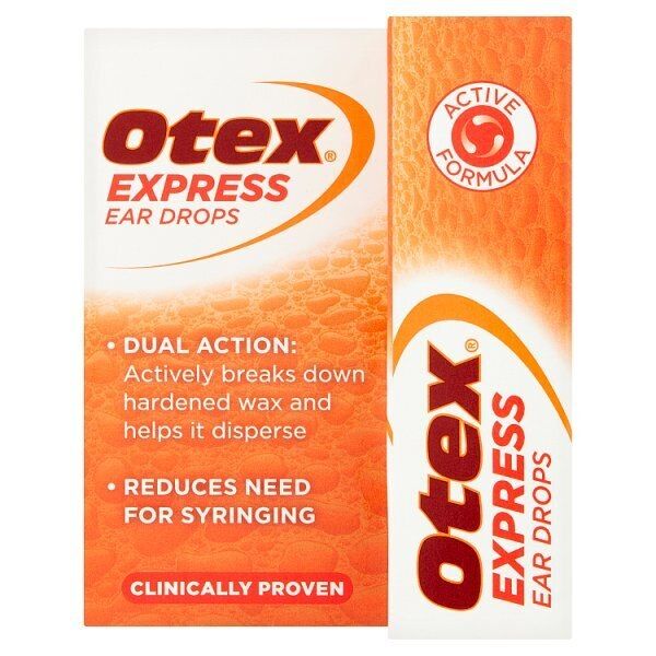 Otex Express Ear Drops GOODS Superdrug   