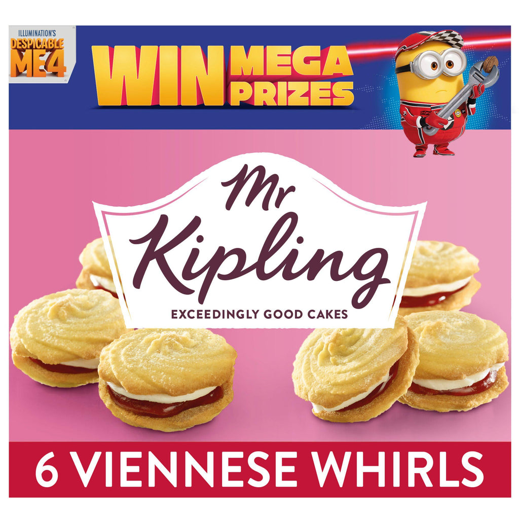 Mr Kipling Vienesse Whirl Cakes x6